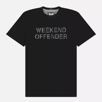Мужская футболка Weekend Offender Tornaco Logo, цвет чёрный, размер S