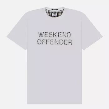 Мужская футболка Weekend Offender Tornaco Logo, цвет белый, размер S