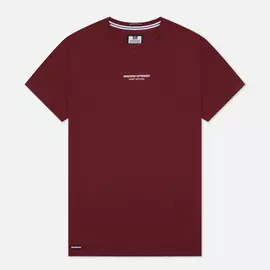 Мужская футболка Weekend Offender WO AW21, цвет бордовый, размер L
