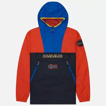 Мужская куртка анорак Napapijri Rainforest Ripstop Pocket V2, цвет комбинированный, размер XXL