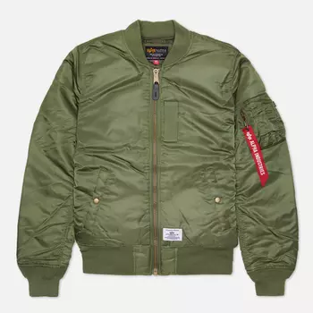 Мужская куртка бомбер Alpha Industries MA-1 Mod Flight, цвет оливковый, размер XXXL