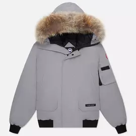 Мужская куртка бомбер Canada Goose Chilliwack, цвет серый, размер M