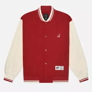 Мужская куртка бомбер Kangol Retrocore Varsity, цвет красный, размер XL