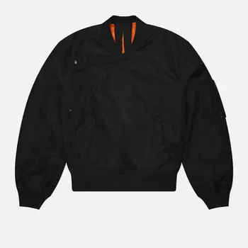 Мужская куртка бомбер maharishi Monk Ma-1 Flight, цвет чёрный, размер XXL