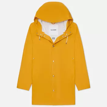 Мужская куртка дождевик Stutterheim Stockholm, цвет жёлтый, размер XL