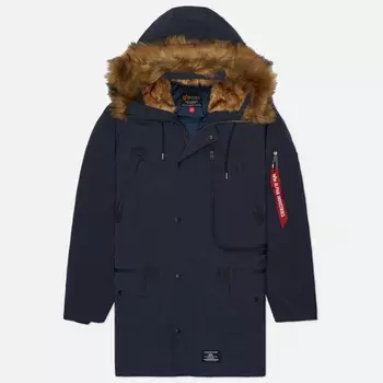 Мужская куртка парка Alpha Industries N-3B Alpine Gen II, цвет синий, размер L