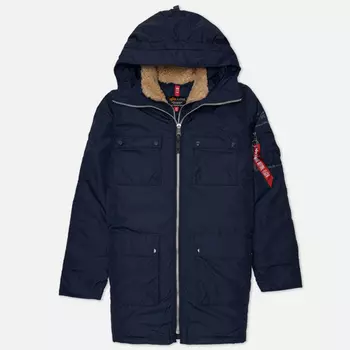 Мужская куртка парка Alpha Industries N-3B Skytrain Parka, цвет синий, размер M