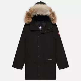 Мужская куртка парка Canada Goose Emory, цвет чёрный, размер L