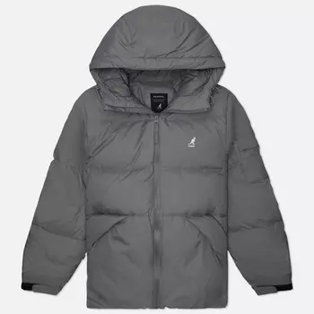 Мужская куртка парка Kangol Micro Ripstop Down, цвет серый, размер S