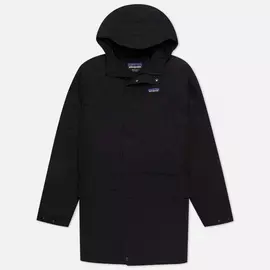Мужская куртка парка Patagonia City Storm, цвет чёрный, размер XL