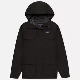 Мужская куртка парка Patagonia Isthmus, цвет чёрный, размер XXL