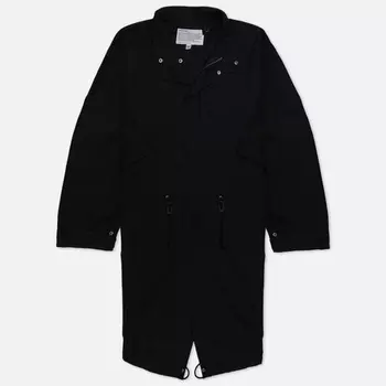 Мужская куртка парка Uniform Bridge M65 Fishtail, цвет чёрный, размер XL