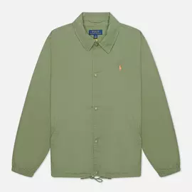 Мужская куртка Polo Ralph Lauren Coach Poplin, цвет зелёный, размер XXL