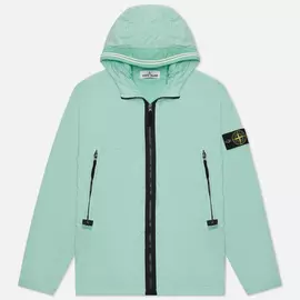 Мужская куртка Stone Island Skin Touch Nylon-TC, цвет голубой, размер L