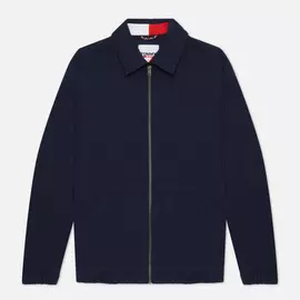 Мужская куртка Tommy Jeans Casual Cotton, цвет синий, размер L