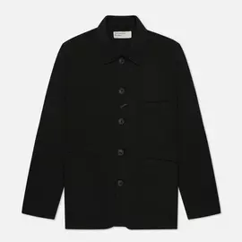 Мужская куртка Universal Works Bakers Twill, цвет чёрный, размер M