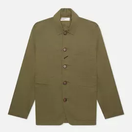 Мужская куртка Universal Works Bakers Twill, цвет оливковый, размер XL