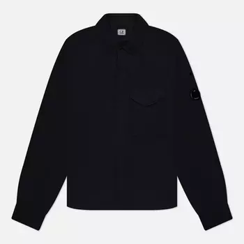 Мужская куртка ветровка C.P. Company Chrome-R Zipped, цвет чёрный, размер L