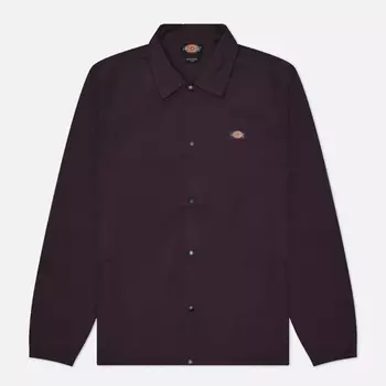 Мужская куртка ветровка Dickies Oakport Coach, цвет фиолетовый, размер S