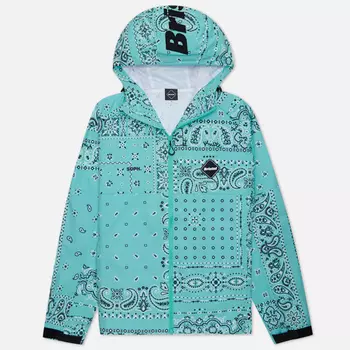 Мужская куртка ветровка F.C. Real Bristol Practice, цвет зелёный, размер XL