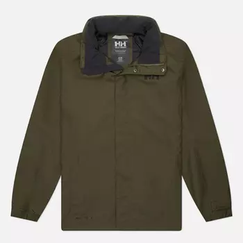 Мужская куртка ветровка Helly Hansen Dubliner Waterproof, цвет зелёный, размер XL
