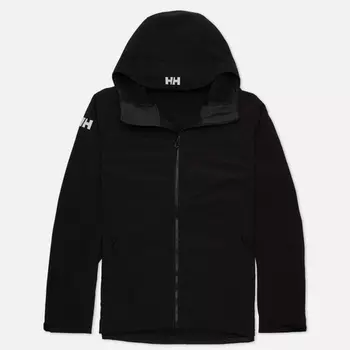 Мужская куртка ветровка Helly Hansen Paramount Hooded Softshell, цвет чёрный, размер M