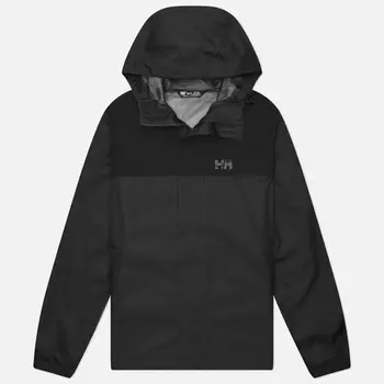 Мужская куртка ветровка Helly Hansen Vancouver Rain, цвет чёрный, размер XL