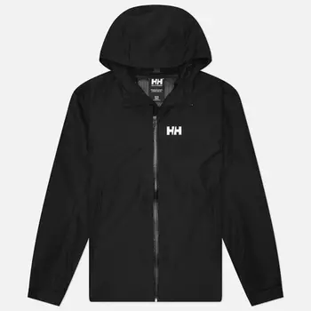 Мужская куртка ветровка Helly Hansen Voyage, цвет чёрный, размер XXL