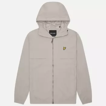Мужская куртка ветровка Lyle & Scott Lightweight Ripstop, цвет серый, размер M