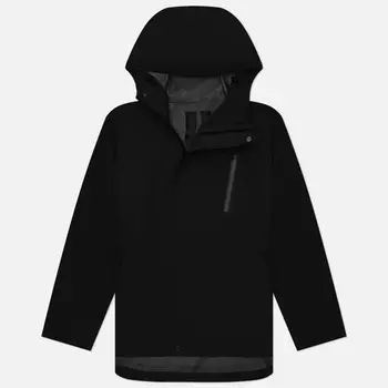 Мужская куртка ветровка maharishi Waterproof 3L Asym Storm Parka, цвет чёрный, размер XXL