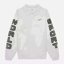 Мужская куртка ветровка Nike x Pigalle NRG, цвет серый, размер XXL