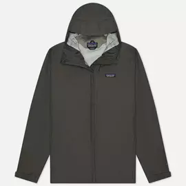 Мужская куртка ветровка Patagonia Torrentshell 3L, цвет серый, размер XS