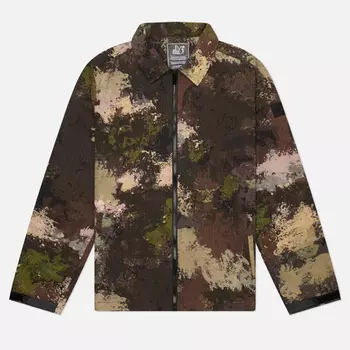 Мужская куртка ветровка Peaceful Hooligan Helm, цвет камуфляжный, размер M