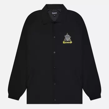 Мужская куртка ветровка RIPNDIP Slice And Dice Coaches, цвет чёрный, размер XXL