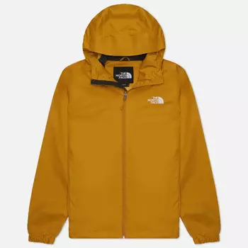 Мужская куртка ветровка The North Face Quest Hooded, цвет жёлтый, размер S