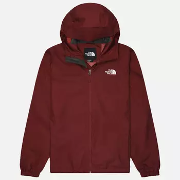 Мужская куртка ветровка The North Face Quest Hooded, цвет бордовый, размер L