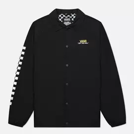 Мужская куртка ветровка Vans x SpongeBob SquarePants Torrey, цвет чёрный, размер L