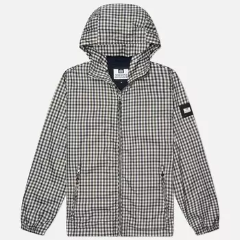 Мужская куртка ветровка Weekend Offender Campania Check, цвет коричневый, размер M