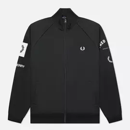 Мужская олимпийка Fred Perry Bold Branding, цвет чёрный, размер XL