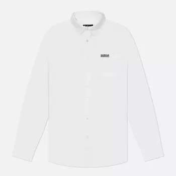 Мужская рубашка Barbour Kinetic, цвет белый, размер M
