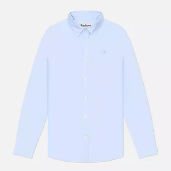 Мужская рубашка Barbour Oxford Tailored, цвет голубой, размер L