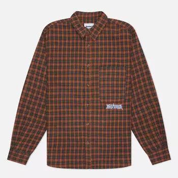 Мужская рубашка Butter Goods Encounter, цвет коричневый, размер S