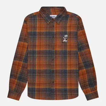 Мужская рубашка Butter Goods Rodent Flannel, цвет оранжевый, размер XXL
