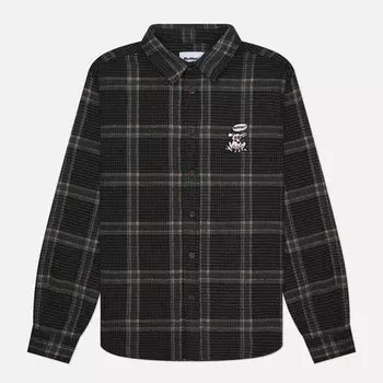 Мужская рубашка Butter Goods Rodent Flannel, цвет серый, размер XXL