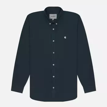Мужская рубашка Carhartt WIP Madison, цвет синий, размер S
