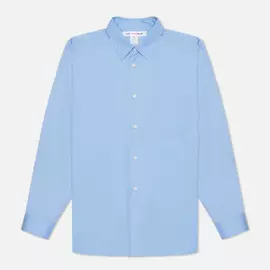 Мужская рубашка Comme des Garcons SHIRT Forever Wide Сlassic Cotton Poplin, цвет голубой, размер M