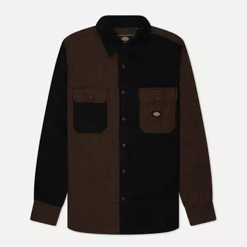 Мужская рубашка Dickies Miltonvale, цвет чёрный, размер S