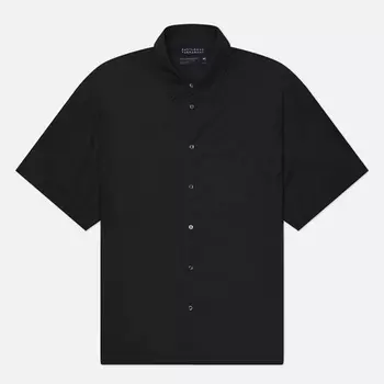 Мужская рубашка EASTLOGUE Permanent B.D. Comfort Half, цвет чёрный, размер M