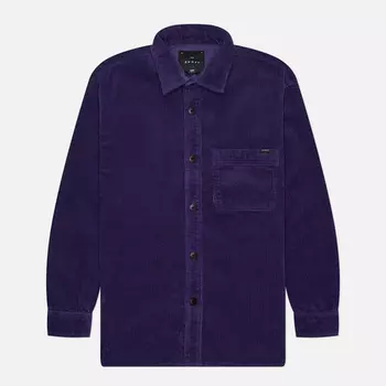 Мужская рубашка Edwin Ander Corduroy, цвет фиолетовый, размер M