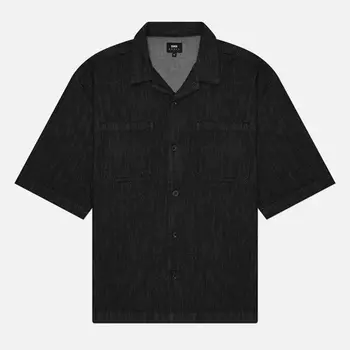 Мужская рубашка Edwin Arnaz Sketch Black Denim 10.32 Oz, цвет чёрный, размер XXL